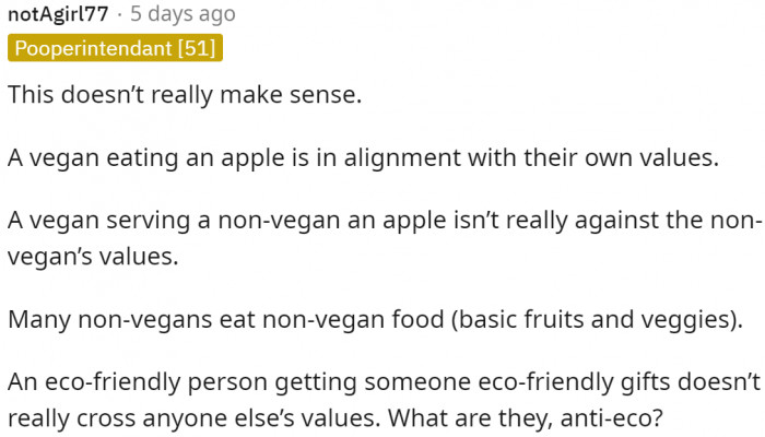 But the above question doesn't make sense to this Redditor.