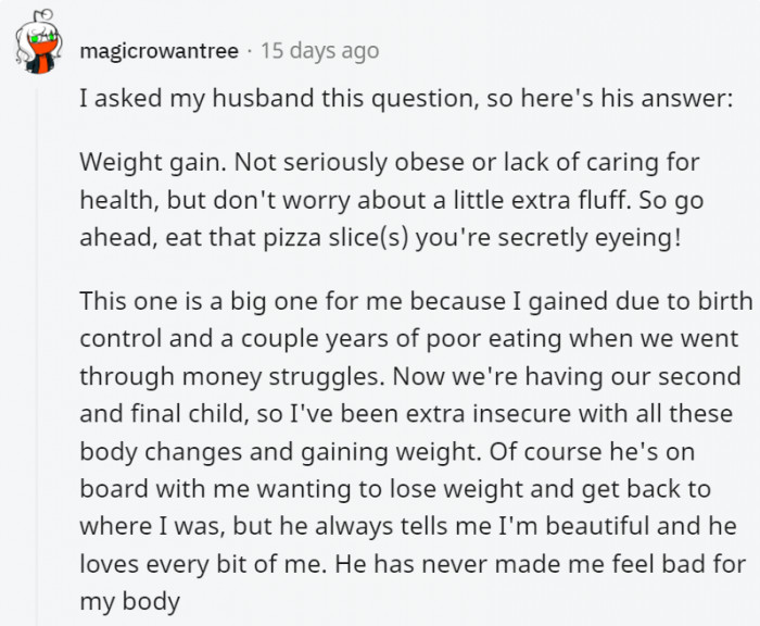 1. A little fluff is just natural for everybody.