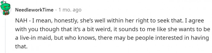 Mostly unusual, not weird.