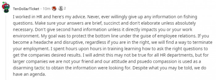 17. Those are some good pieces of advice.