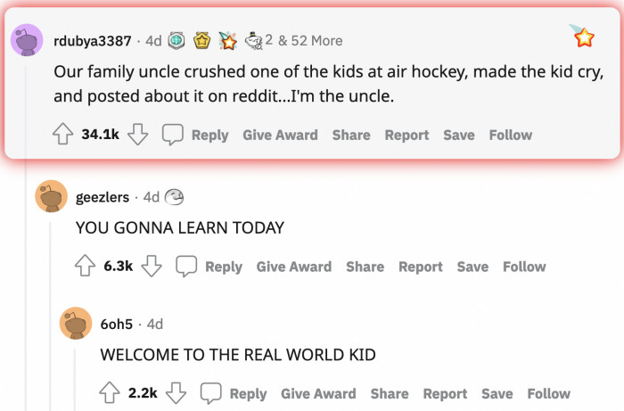 An unapologetic uncle