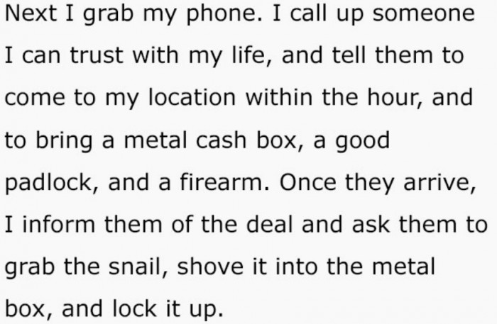Well, it's a life-and-death situation, and Drikson cannot complete this plan without some help from a trustworthy person.