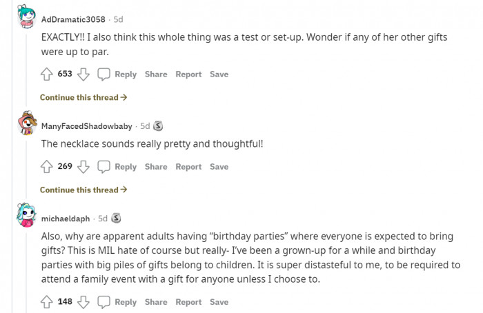 Even the other users sense something weird.