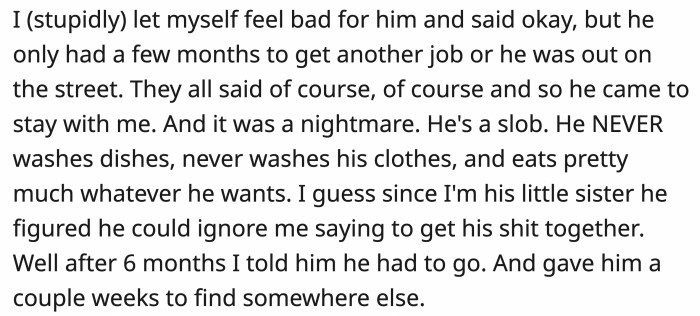 A little misplaced empathy