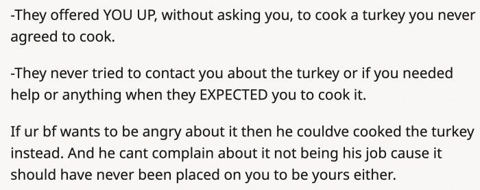 More reasons from the list above