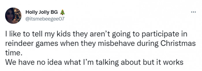 39. No one wants to miss out on any reindeer games