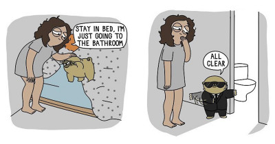 Typical Dog Life Is Summed Up Perfectly In This Pug Dog Comic Series