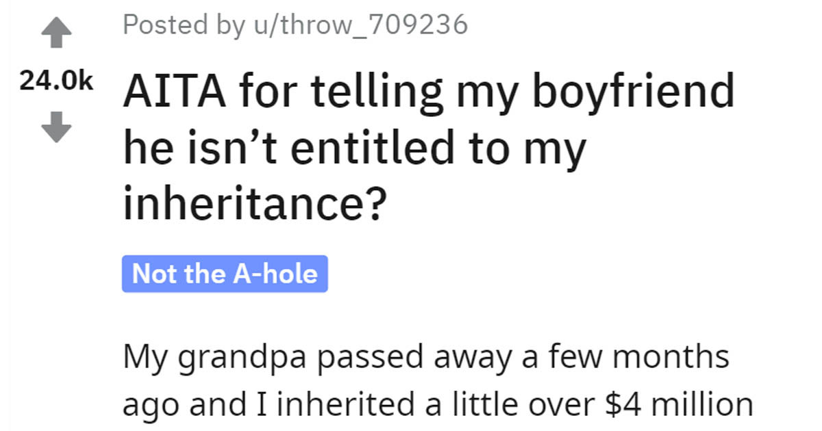 Girlfriend Asks Reddit If She Should Still Expect Her Boyfriend To