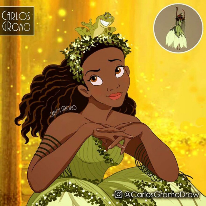 #10 Tiana based on the first concept art