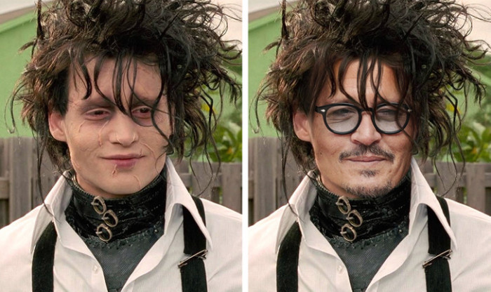 8. Edward Scissorhands: Johnny Depp