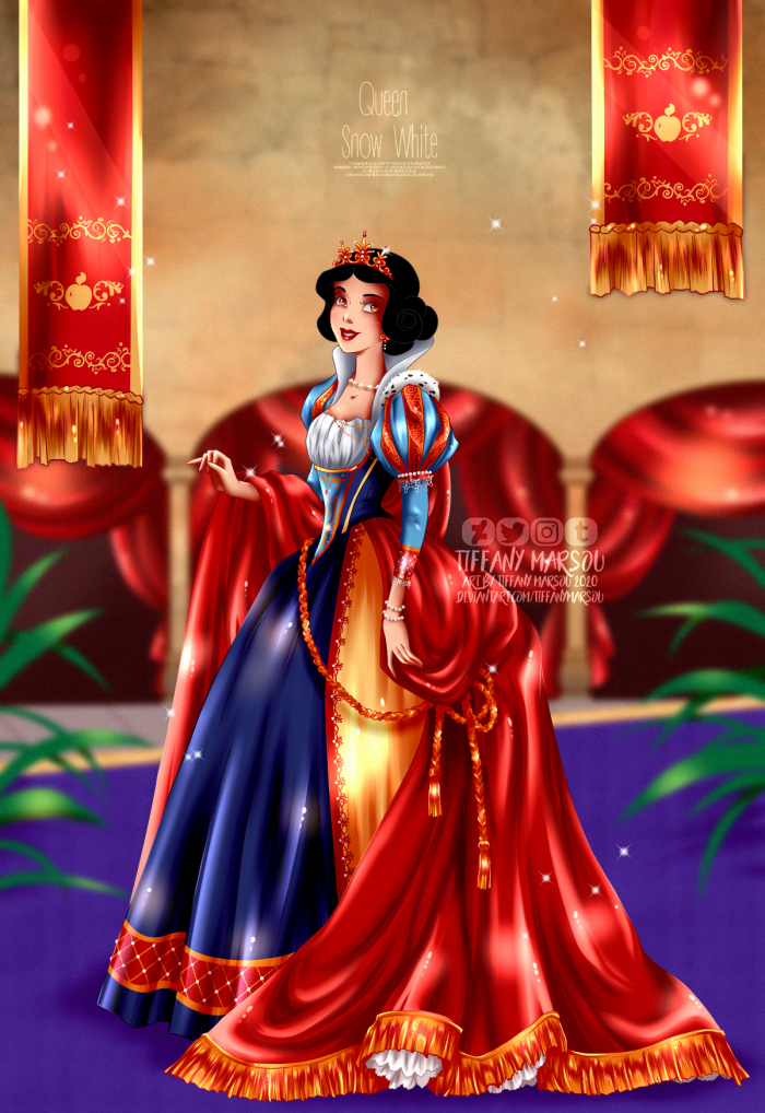 Disney Princesses As Queens Look Breathtaking In This Artist's ...
