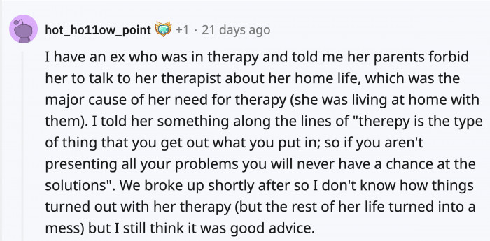 If you find a therapist who works for you and invest your effort into making good progress, then there’s a higher chance that you’ll reap great results.