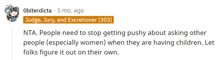 How does pestering other people help them anyway?