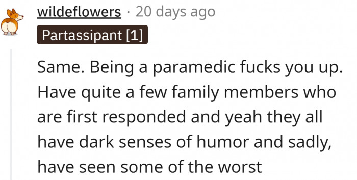 Humor helps them cope