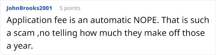 Application Fee Is Just Free Money for Them.