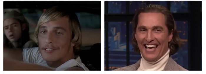 10. Matthew McConaughey's infectious smile