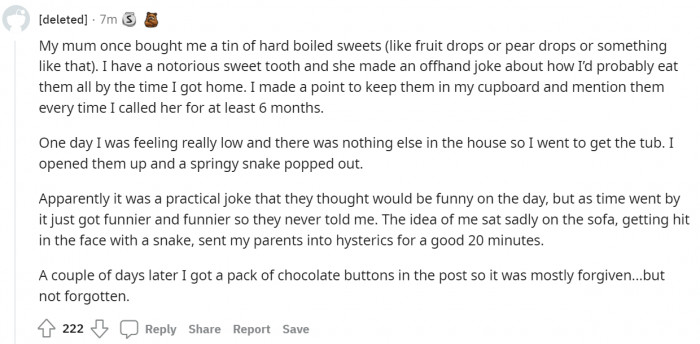 7. Their moms would get along