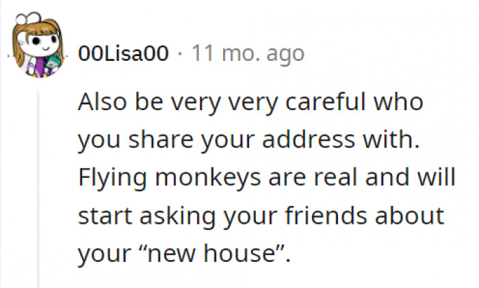 Only tell the very trusted few who will not rat you out