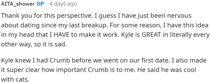 But he's not cool with Crumb, sadly.