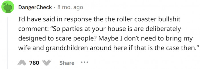 Some people need to be taught in their own language if they cannot understand the language of politeness.