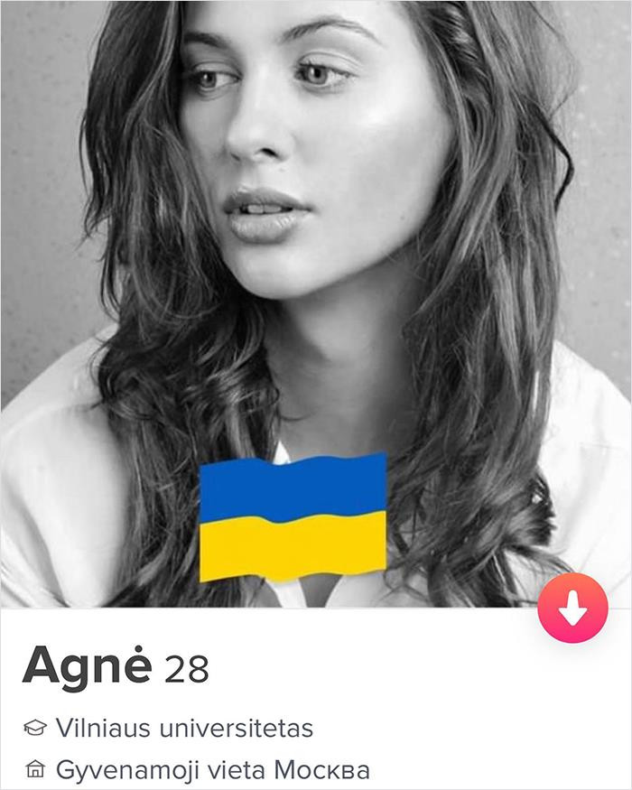 On the other hand, some women have also utilized dating apps in spreading information about what is really happening between Russia and Ukraine.