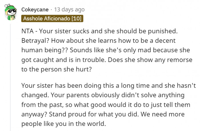 We need more people like him who would hold even the closest individuals accountable.