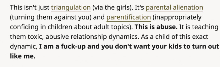 A continuation of the comment.