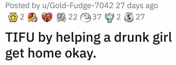 OP explained what had happened and how she was just worried about the drunk guest's safety, but they still fired her