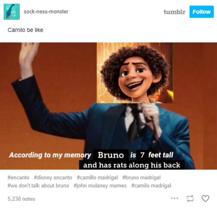 24. It's all Camilo thinks about Bruno