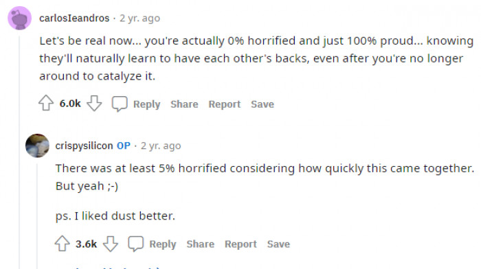 7. Other Redditors shared their thoughts on the hilarious incident