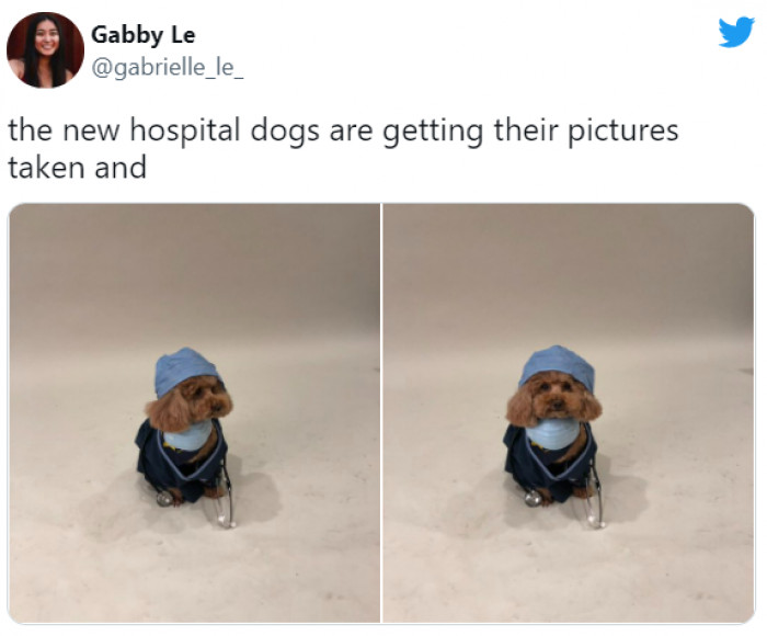 2. If that's my doctor, then I would want to be a patient forever!