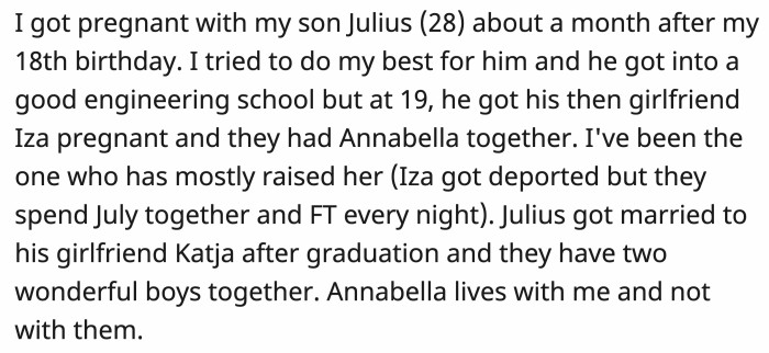 OP admits that the way she said it was a bit controlling, but is she really wrong? Read her original post below and judge for yourself: