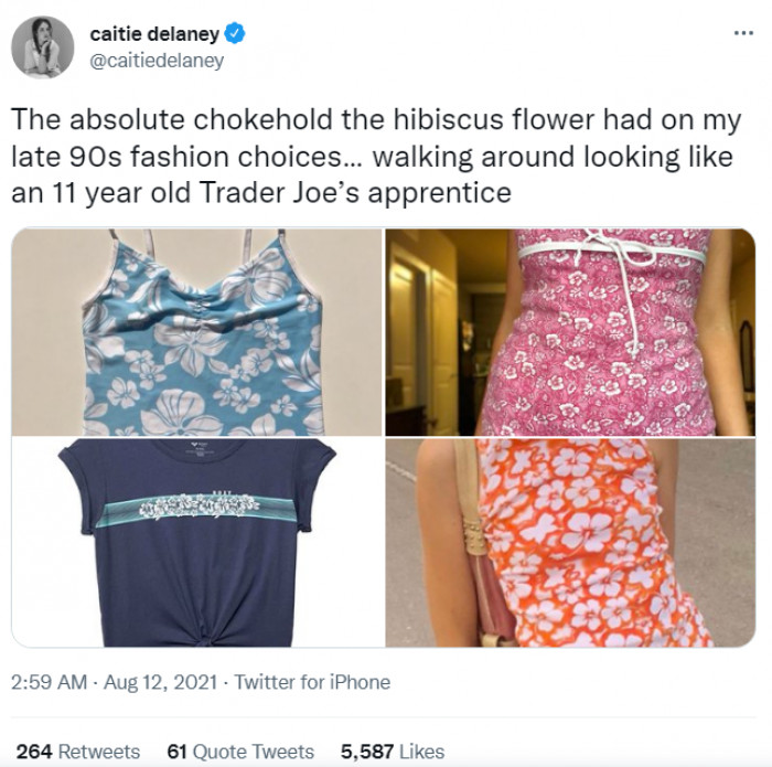 6. The hibiscus with the nostalgic aroma.