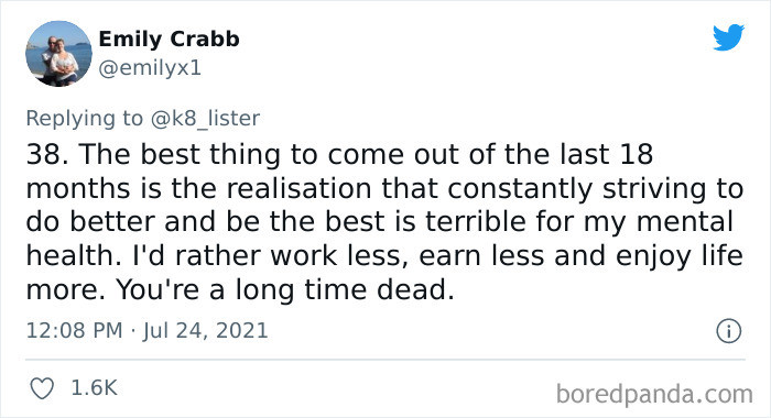 #6 Stop Trying and Enjoy Living.