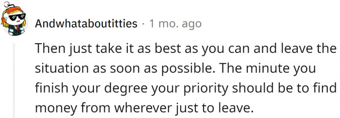 Use the money for the move instead. Don't spend it on candles, body wash, and crafts.