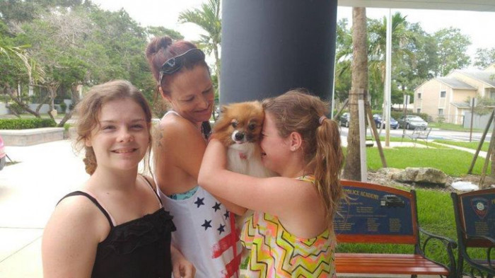 2. Sassy was reunited with her family after being missing for 5 months. She was discovered 200 miles away from home.