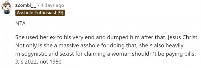 It's 2022, not 1950.