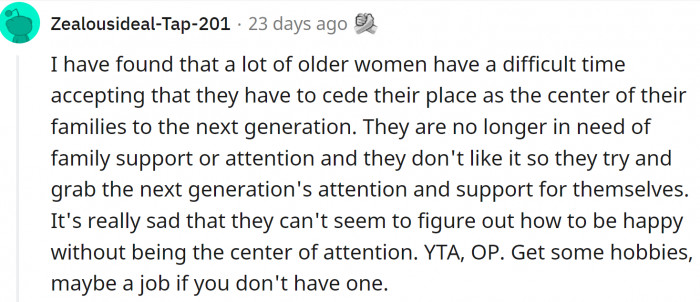 Just want to be in the spotlight again