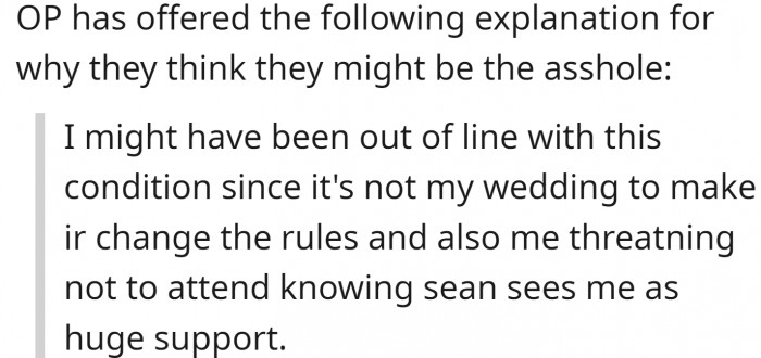 Yes, but as your brother, the groom should have understood your feelings and allowed you to bring your girlfriend.