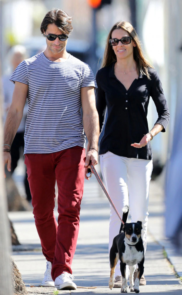 11. Hilary Swank advocates for causes that benefit pet shelters