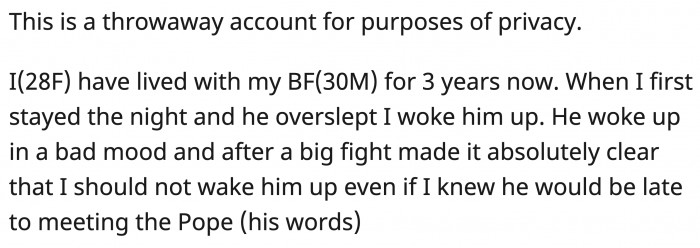 You can read OP's original post below: