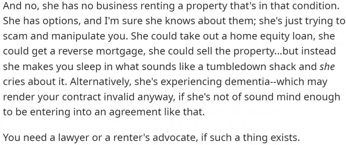 This user thinks it's a scam.