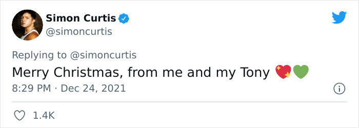 The Pair Is Wishing Everyone a Happy Holidays