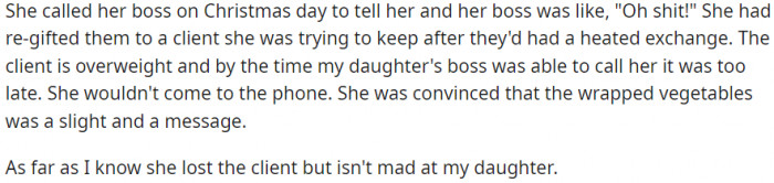 A Slight and a Message