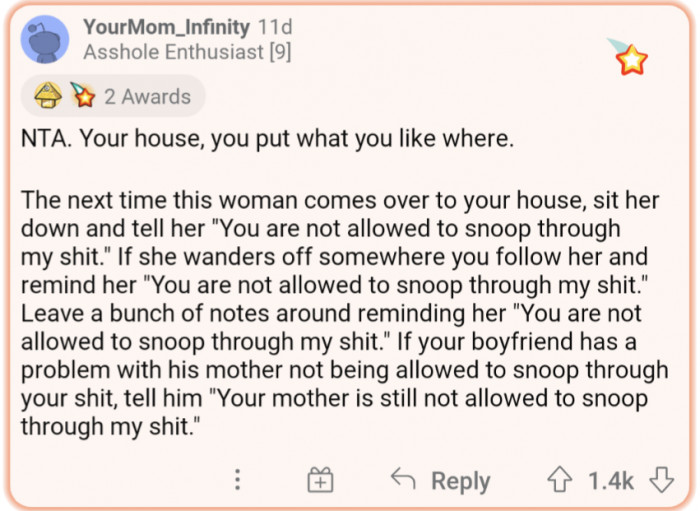 Pretty solid advice, direct and succinct.