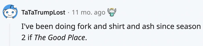 Ah, thank God for the extra references; it adds a little sparkle to it