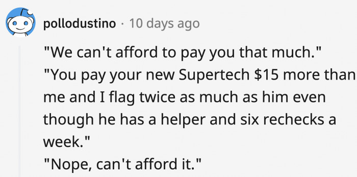 This OP had an experience like this...