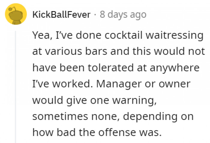 It definitely shouldn't be