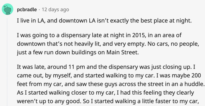 There’s a click, and then every part of your body just screams for you to listen to it