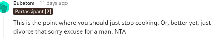 19. Two options from this Redditor to the OP